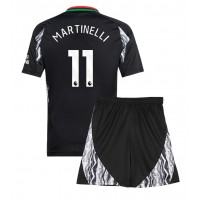 Camiseta Arsenal Gabriel Martinelli #11 Segunda Equipación Replica 2024-25 para niños mangas cortas (+ Pantalones cortos)